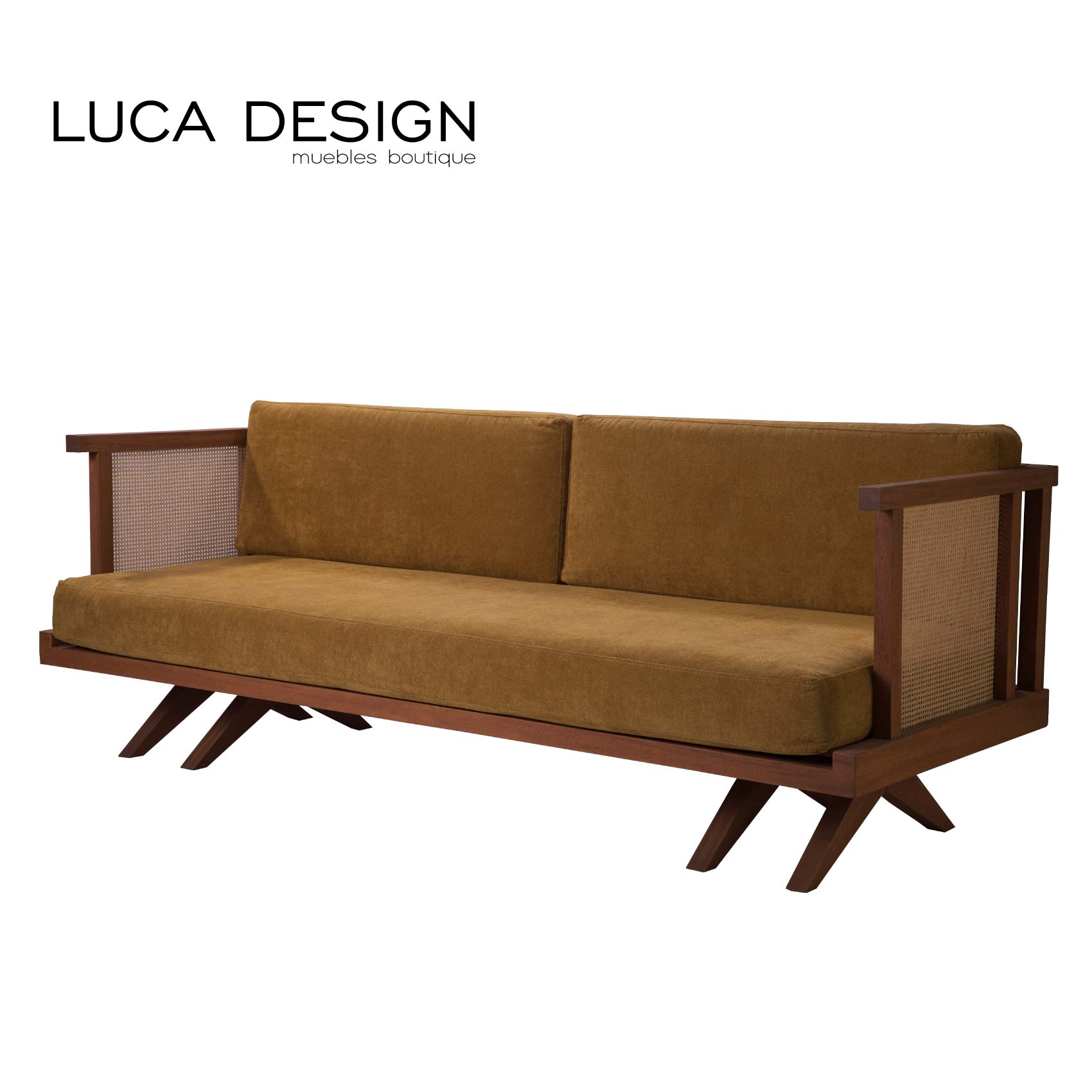 Sofa Gaia - Sofa Boho Chic - Sofa de Sala - LUCA DESIGN