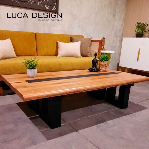 Mesa de centro de madera