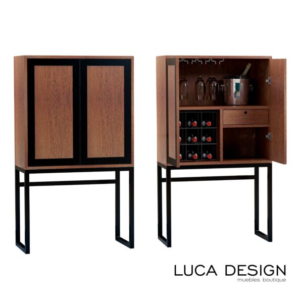 Bar de madera Piero